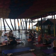 Goa: Yoga morning practice @ sea